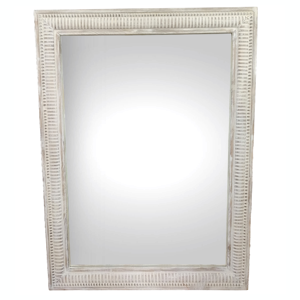 Espejo de madera pesado elegante y moderno, decoración del hogar montada en la pared con marco personalizable para dormitorio o baño - Product Image 6