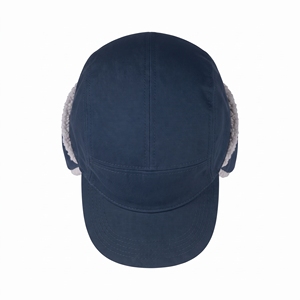 Gorra de Béisbol de Invierno Unisex con Forro Polar, 6 Paneles, Logotipo Bordado, Azul Marino, Venta al Por Mayor, Personalizada, Alta Calidad, OEM, ODM, MOQ Bajo - Product Image 6