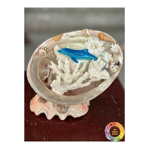 เปลือกหอยเป๋าฮื้อธรรมชาติเรียบสำหรับตกแต่งบ้านแบบ DIY ของตกแต่งเปลือกหอยทะเลงานฝีมือธรรมชาติเปลือกหอยสีขาวน้ำเงินจำนวนมาก - Product Image 3