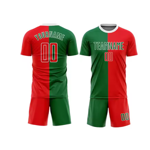 Football <b>club</b> kit customization jersey and shorts set sublimation print OEM available - Product Image 6