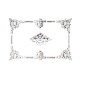 Moules de plafond de plâtre intérieur pour lumière <span class=keywords><strong>Led</strong></span> directe, plafond de gypse, moule en fibre de verre, plâtre, ligne de <span class=keywords><strong>corniche</strong></span>, moulures à vendre - Product Image 1