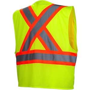 로고 다기능 포켓이있는 공장 공급 작업복 조끼 보안 보호 반사 조끼 안전 OEM 서비스 - Product Image 5