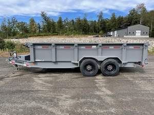 Remorque à benne basculante bon marché de 7' x 20' avec moteur et engrenage, machines agricoles à haute productivité, charge, garantie d'un an, à vendre - Product Image 6