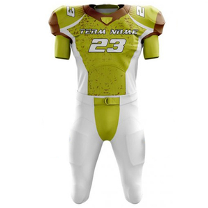 Uniforme de football américain de marque privée pour hommes et ajustement confortable et élégant pour différentes couleurs et tailles uniforme de football - Product Image 2
