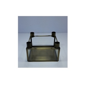 Linterna de Metal para decoración de eventos y bodas, soporte con mango de yute, Vela decorativa para el hogar y el jardín - Product Image 6