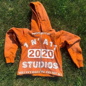 Sudadera con capucha con logotipo impreso en 3D de espuma personalizada para hombre, sudadera unisex con bordado Technics de algodón y poliéster de gran tamaño - Product Image 3