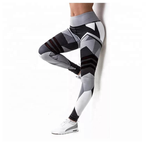 Leggings de Yoga para Mujer, Spandex/Nailon, Elásticos en 4 Direcciones, Secado Rápido, Transpirables, Ecológicos, Tallas Grandes, Colores Personalizados, Ropa de Gimnasio - Product Image 2