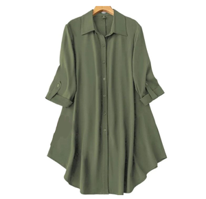 Top Deal Dernière conception Robe d'été pour femmes Flare Robe ample à manches longues Femmes Dames Robes décontractées élégantes - Product Image 4