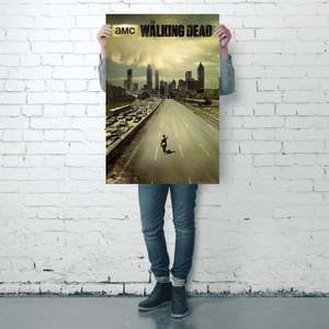 Digital Printed the Walking Dead <b>Poster</b> Dead City From Season 1 for Decorative Usage - Product Image 3