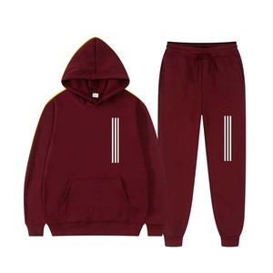 Logotipo propio invierno cálido 400 GSM algodón polar sudaderas con capucha más tamaños chándal hombres - Product Image 6