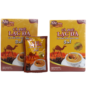Vente en gros Boîte de 16gr Crème instantanée légère Poudre de café Viet Nam Prix bas Stockage OEM Sucre doux Saveur goût amer Sac emballé - Product Image 3