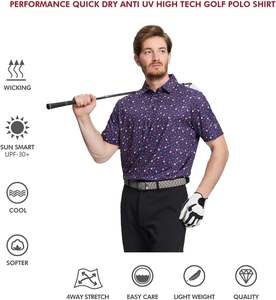 Polos informales de alta calidad OEM a precio de fábrica para hombre, Polo bordado transpirable de secado rápido a granel para Polo personalizado - Product Image 5