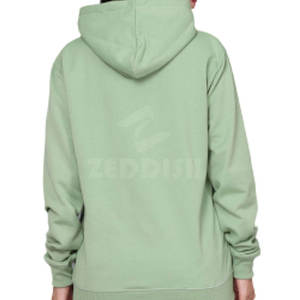 2025 survêtement deux pièces personnalisé pour femmes 100% coton Tech polaire col montant motif solide hiver Style décontracté - Product Image 6