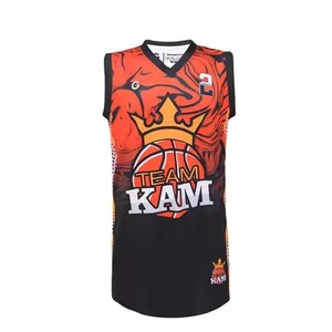 Ensemble de maillots de basket-ball réversibles personnalisés, uniformes grande taille respirants, imprimé avec votre propre design d'équipe - Product Image 6