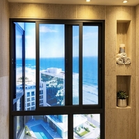 Ventana Abatible de Aluminio con Doble Acristalamiento, Aislamiento Térmico y Acústico, Color Negro, en Oferta