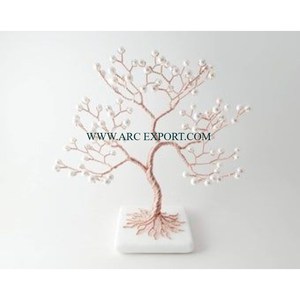 Bague ronde en métal robuste Sculpture plaquée or de haute qualité Multi feuilles Designer Home Decor Accents Sculptures pour Offre Spéciale - Product Image 2