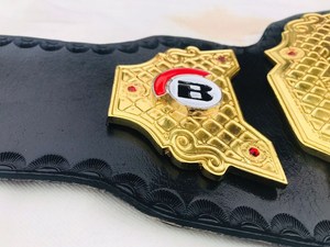 เข็มขัดหนังแชมป์นักมวยปล้ำแบบสั่งทำ - Product Image 6