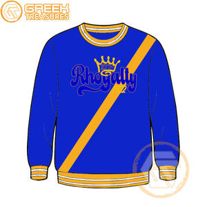 Haute qualité personnalisé Sigma Gamma Rho coton polaire sweat brodé pull veste femmes vêtements grecs sororité Style - Product Image 1