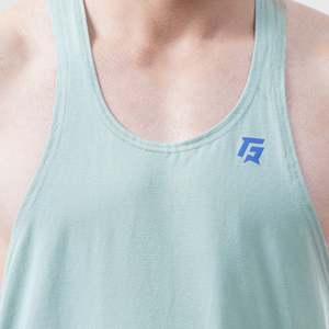 เสื้อกล้ามสีเขียวอ่อนแบบ Racer Back ระบายอากาศได้ดี - Product Image 5