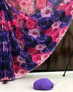 Showstopper Trendy Indian Designer Sari Última blusa Sari estampada exclusiva Calidad Premium Nupcial Fiesta étnica Desgaste Mujeres - Product Image 2