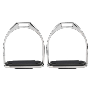 Nouveaux étriers d'équitation en acier inoxydable à des prix bon marché de gros Nouvelle arrivée Étriers de cheval de couleur unie - Product Image 1