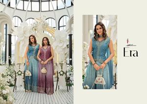Pure <b>viscose</b> with embroidery Latest Trendy Pakistani Style Beads and And Work Embroidered <b>Top</b> With Palazzo And Dupatta - Product Image 3