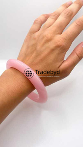 Tradebyd Boho Chic Fashion Resin Bangle Earthy Tone Accesorio para Chic Jewelry Styling - Product Image 6