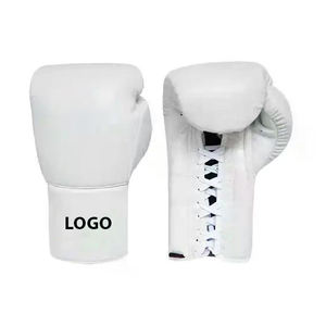 Vente directe d'usine Gants de MMA et de boxe en cuir PU de haute qualité Conception d'entraînement confortable avec logo personnalisé - Product Image 1