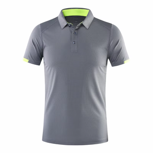 POLO de manga corta de secado rápido para deportes al aire libre y Fitness Top de solapa de malla transpirable y fresco - Product Image 6