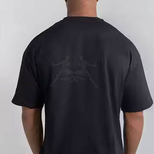 Venta caliente ligera Camiseta de gran tamaño para adultos Camiseta de gran tamaño para hombres - Product Image 4