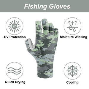 2025 nouveaux gants de pêche personnalisés meilleure vente gants d'extérieur confortables pour la pêche gants de voile taux de gros OEM - Product Image 6