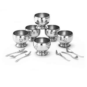 Latón Katori Bowl fabricante Adecuado para aperitivos Helado Curry Ensalada Postre - Product Image 4