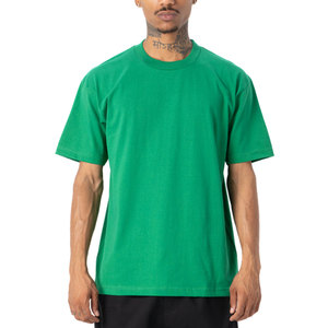 100% algodón hombres de gran tamaño peso pesado camiseta verano mujeres manga corta Top Casual hombres camisetas - Product Image 1