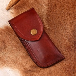 Cuchillo plegable de acero de Damasco hecho a mano personalizado con mango de madera/hueso y diseño de bloqueo interno OEM ODM disponible suministro de fábrica - Product Image 4