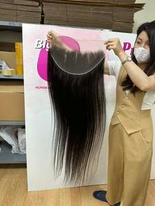 <b>Closure</b> hd <b>lace</b> raw vietnamese hair wholesale hair virgin high quality frontal <b>closure</b> - Product Image 3