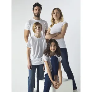 T-Shirt Personalizzabile in Tessuto Slub per Bambini per Merchandising Promozionale - Product Image 3