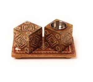 Highest Quality Wooden Incense <b>Burner</b> Fancy Resin Wooden Incense Stick Holder Handmade Home Garden Decor Wooden Incense Holder - Product Image 3