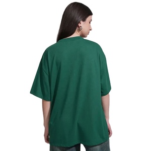 Ropa de calle de moda para mujer, Camiseta holgada con diseño estampado de tela suave, camiseta de gran tamaño para mujer para verano y uso diario - Product Image 5