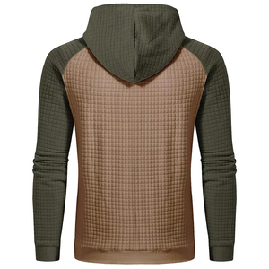 Prix Abordables – Nouveaux Sweats à Capuche Hiver Respirants en Polaire Brodés Couleur Unie pour Hommes – Pulls de Haute Qualité en Tissu 220g avec Col Rond - Product Image 2