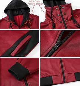 Sudadera con capucha y cremallera para hombre, estilo hip hop, con logo personalizado impreso en 3D, resistente al viento, transpirable, de alta calidad, con efecto tie-dye, de poliéster/algodón. - Product Image 6