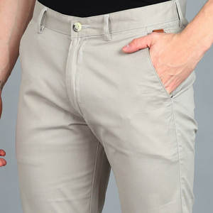 Pantalon chinos style rétro pour hommes, tissu en coton d'inspiration vintage, style droit, taille moyenne, poche décorative, vêtements de cérémonie légers - Product Image 6