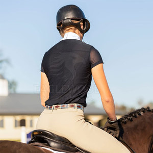 เสื้อขี่ม้าผู้หญิงผ้าสแปนเด็กซ์/ ไนลอน/ผ้าโพลีเอสเตอร์ระบายอากาศได้ดีน้ำหนักเบาสไตล์ใหม่ - Product Image 3