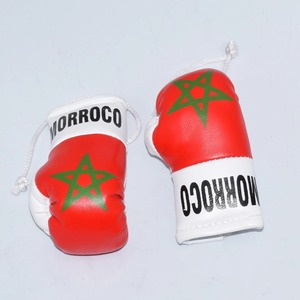 ถุงมือชกมวยขนาดเล็กพิมพ์โลโก้ตามสั่งตกแต่งรถสไตล์สปอร์ตพวงกุญแจของตกแต่งรถทำจากหนัง - Product Image 5