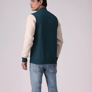 Chaqueta de béisbol de estilo universitario para hombres Prendas de abrigo universitarias con diseño limpio Ideal para estudiantes y atletas - Product Image 5