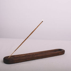 Vintage Wooden <b>Incense</b> Holder with Elegant Carved Motif for Home Decoration, Temple, Meditation Practice, Aromatherapy Gift - Product Image 5