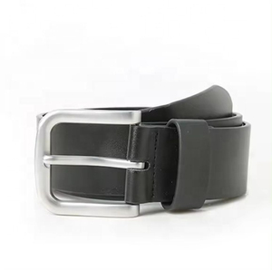 Cinturón de piel de vaca auténtica para hombre al por mayor con trinquete falso Pin hebilla material de acero para hombre cómodo servicio pesado OEM - Product Image 4