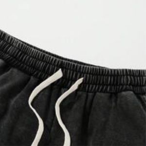 Camiseta y Pantalones Cortos Holgados con Estampado Gráfico para Hombre, Verano, 100% Algodón, Ecológicos, Anti-UV, Secado Rápido - Product Image 3