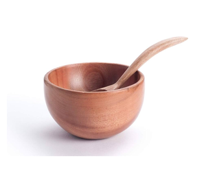 Tazón de helado de madera de diseñador de lujo Suministro al por mayor Tazón de postre de madera elegante excelente calidad - Product Image 4