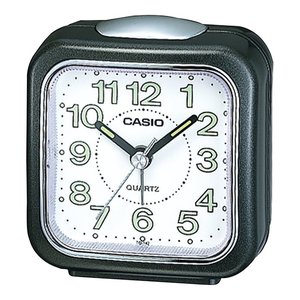 Black TQ 142 1EF Digital <b>Alarm</b> Clock Classic Vintage Retro Modern Design for Kids' Desktop for Halloween Decor - Product Image 1