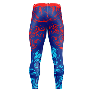 OEM <b>Gym</b> Training <b>Tights</b> <b>Men</b> Performance Compression Leggings Stretch Fit Sportswear fitness leggings breathable fabric stretch - Product Image 4